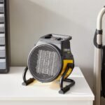 Dura Heat EUH1465 Electric Forced Air Heater with Pivoting Base 5,120 BTU, Yellow - Image 3