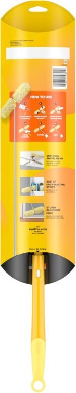 Swiffer Duster Kit with 6 ft Super Extendable Handle, Heavy Duty Starter Kit with 8 Refills - Image 7