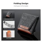 K&F Concept 67mm UV/CPL/ND Lens Filter Kit (3 Pieces)-18 Multi-Layer Coatings, UV Filter + Polarizer Filter + Neutral Density Filter (ND4) + Cleaning Cloth+ Filter Pouch for Camera Lens (K-Series) - Image 7