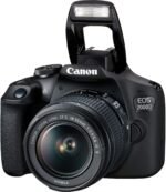Canon EOS 2000D (Rebel T7) DSLR Camera with EF-S 18-55mm f/3.5-5.6 is II Lens + 64GB SDXC, Digital Flash, Extended Life Replacement Battery, Water Resistant Gadget Bag & More (19pc Bundle) (Renewed) - Image 3