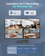 REOLINK 4K Security Camera System, RLK16-800B8 8pcs H.265 PoE Wired with Person Vehicle Detection, 8MP/4K 16CH NVR with 4TB HDD for 24-7 Recording - Image 5