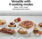 Hamilton Beach 2-in-1 Countertop Toaster Oven and Long Slot 2 Slice Toaster, 60 Minute Timer and Automatic Shut Off, Shade Selector, Stainless Steel (31156) - Image 6