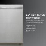Kenmore 24" Built-In Dishwasher - Quiet Tub with TurboDry, Leak, & SmartWash Soil Detection - 15 Place Settings - 49 DBA - ENERGY STAR Certified - Fingerprint Resistant Stainless Steel - Image 3