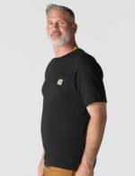 Carhartt Men's Loose Fit Heavyweight Short-Sleeve Pocket T-Shirt - Image 4