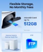 REOLINK First 4K Solar Security Cameras Wireless Outdoor, Argus PT Ultra+Solar Panel, 360° Pan Tilt Auto-Tracking, 8MP Color Night Vision, 2.4/5 GHz Wi-Fi 6, No Subscriptions, Home Hub Compatible - Image 5