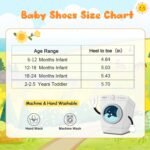 JIASUQI Baby Shoes for Toddler Boys Girls Sneakers Slip on Walking Shoes for Babies - Image 5
