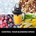 Ninja QB1004 Blender/Food Processor with 450-Watt Base, 48oz Pitcher, 16oz Chopper Bowl, and 40oz Processor Bowl for Shakes, Smoothies, and Meal Prep,Black - Image 4