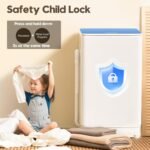 Auertech Portable Washer and Dryer Combo Set, 18 lbs Fully Automatic Washing Machine, 1.5CuFt Portable Dryers, Compact Washer and Dryer for Apartment, RV, Dorm - Image 9