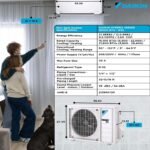Daikin 18,000 BTU 21 SEER2 Oterra R32 Series Ductless Mini-Split Air Conditioner with Installation Kit and Wall Bracket- 230V - Image 4