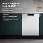 Kenmore 22-14592 24" Built-In Dishwasher - UltraWash, SmartWash, Sanitize Rinse, SmartDry and Leak Detection - 14 Place Settings - 51 DBA - ENERGY STAR Certified - 24" - White - Image 8