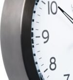 La Crosse Technology 404-54667-INT 10-Inch Atomic Chapter Ring Stainless Steel Analog Clock - Image 6