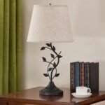 Kakanuo Table Lamp for Bedside, Lamp for Living Room with USB-A and USB-C Charging Ports, Traditional Tall Bedroom Lamp for End Table - Image 3