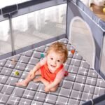 Baby Play Mat - 79" X 71",Premium Thicker Foam One-Piece Crawling Mat, Machine Washable, Extra Large Anti-Slip Activity Playmat for Babies, Toddlers & Infants - Image 8