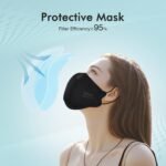 LEMENT KN95 Face Masks,50 Pack Breathable Cup Dust Disposable Masks For Adult,Teenager - Image 4