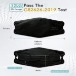 LEMENT KN95 Face Masks,50 Pack Breathable Cup Dust Disposable Masks For Adult,Teenager - Image 5