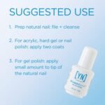 Young Nails Protein Bond - Non-Acidic Nail Primer, Enhanced Adhesion for Gel Polish & Acrylic, Nail Dehydrator, PH Bonder for Gel Nails, 0.25 oz - Image 3