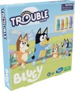 Hasbro Gaming Trouble: Bluey Edition Board Game for Kids, 2-4 Players, Race Bluey, Bingo, Bandit, or Chilli to The Finish, Ages 5 and Up (Amazon Exclusive) - Image 6
