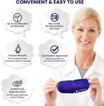 Steam Eye Mask Self-Heating Warm Compress for Dry Eye, Fast Relief for Stye, Puffy Sensitive Eyes - Moist Heat Mask for Sleep, 15 Pack - Image 6