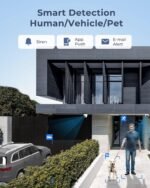 REOLINK 12MP PoE Security Camera System, 8pcs H.265 12MP Security Cameras, Person Vehicle Pet Detection, Two-Way Talk, Spotlights Color Night Vision, 16CH NVR with 4TB HDD, RLK16-1200D8-A - Image 4