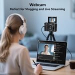 8K Digital Camera with 88MP & 3" 180° Flip Screen - 18X Zoom Auto Focus Vlogging Camera for YouTube/Photography, Includes 32GB SD Card & 2 Batteries (Gunmetal) - Image 6