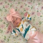 Baby Girls Hair Bow Turban Hat 6PCS Set, Top Bowknot Head Wrap Beanie India Caps for Infant Toddlers - Image 5