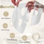 ISTON 6 Pack Bio-Collagen Real Deep Anti Wrinkle Lifting Mask,Overnight Hydrating Face Mask for All Skin Types -Pore Minimizing,Elasticity Enhancing,Firming,Moisturizing - Image 5