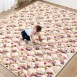 Baby Play Mat - 79" X 71",Premium Thicker Foam One-Piece Crawling Mat, Machine Washable, Extra Large Anti-Slip Activity Playmat for Babies, Toddlers & Infants - Image 2