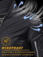 TACVASEN Men's Bomber Jacket Lightweight Casual Spring Fall Windbreaker Zip Up Coat with Pocket - Image 4