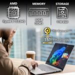 Lenovo ThinkBook 16 G7 Business Laptop, 16” FHD+, AMD Ryzen 5 7533HS, 32GB DDR5, 1TB NVMe, WiFi 6 + BT, RJ-45, HDMI, Fingerprint Reader, HD Webcam, Win 11 Pro - Image 4