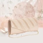 Larcenciel Women's Evening Handbags, Glitter Envelope Clutch Purses, Formal Ladies bag for Date Night Out Party,8.7×4.3x2.4in - Image 4