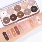 10-Colors Highlighter and Contour Kit: 2 In 1 Face Highlighter Contour Makeup Kit - Buildable Contour Powder Palette - Waterproof Long-Lasting Highlighter Palette - Image 4