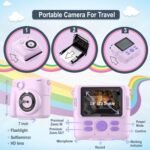 Instant Print Camera for Kids - 2.4" HD 1080P - with 32GB SD Card, 5 Markers, Stickers, 5 Paper Rolls, Lanyard. Camera Boys and Girls from 3 to 14 Years Old. (Purple) - Image 8