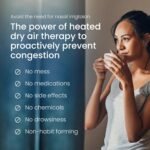 Heated Dry Air Therapy Mask | Congestion Relief | Cold Symptom Relief | Sinusitis Relief | Allergy Relief | Mess-Free | Avoid Nasal Irrigation | Promotes Easy Breathing | No Side Effects - Image 5