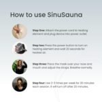 Heated Dry Air Therapy Mask | Congestion Relief | Cold Symptom Relief | Sinusitis Relief | Allergy Relief | Mess-Free | Avoid Nasal Irrigation | Promotes Easy Breathing | No Side Effects - Image 8