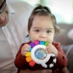 Baby Einstein Outstanding Opus The Octopus Sensory Rattle & Teether Multi-Use Toy, BPA Free & Chillable, 3 Months & up, Multicolored - Image 6