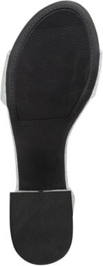 LONDON FOG Women's Nikki Low Two Piece Block Heel Dress Shoe Ladies Ankle Strap Pump Sandal - Image 3