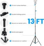 XbotGo Update T4 Tripod for Soccer/Basketball Games Recording: Up to 13 Feet, Extra Quick-Release Mount, Storage Bag, Non-Slip Feet, Wind Resistant, 1/4” Screw Compatible with Most DSLR Cameras - Image 6