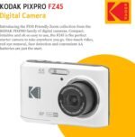 KODAK PIXPRO FZ45 16MP Digital Camera with 4X Optical Zoom 27mm Wide Angle and 2.7" LCD Screen Bundle with 32GB SD Memory Card, AA Batteries (4 Pack), Lens Cleaning Cloth (White) - Image 5