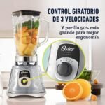 Oster Original 3 Speed Chrome Blender, 6 Times more Durable Motor, 10 Times Stronger, 5 Cup Glass Jar - Image 4