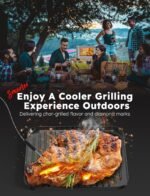 Nuwave Bravo XL Pro Air Fryer Toaster Oven with Grill Combo, 2025 New Ultra-Fast Convection System, 35% Crispier, 2X More Even, 142 Presets, 50-500F, Smarter Probe, PFAS Free, 30QT, Stainless Steel - Image 4