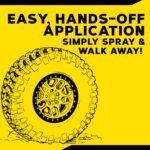 Meguiar's Hot Shine Tire Foam, High Gloss Tire Shine That Cleans, Shines, and Protects in One Step, Deep, Black Shine with Conditioners and UV Protection, Best Gifts for Car Lovers, 19 Oz Aerosol - Image 5