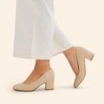DREAM PAIRS Women's Pumps Low Chunky Block Heel Dress Shoes Closed Round Toe Comfortable Heels - Image 8
