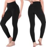 SINOPHANT High Waisted Leggings for Women - Full Length Capri Buttery Soft Yoga Pants for Workout Athletic - Image 3