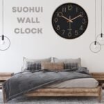 Silent Wall Clock 12 Inch Non-Ticking Wall Clocks Battery Operated for Living Room Decor Modern Wall Clock for Home/Bedroom/Office/Classroom/School/(Rose Gold) - Image 10