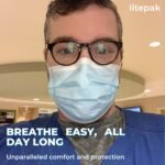 2,000pcs Disposable Face Masks- 3 Ply Breathable Mask For Adults - Blue (40 Packs of 50) - Image 5