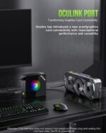 GMKtec Gaming PC, K11 AMD Ryzen 9 8945HS(8C/16T, Up to 5.2GHz), 32GB DDR5 RAM 1TB Mini PC Desktop Computer, Oculink, Dual NIC 2.5GbE LAN, HDMI/DisplayPort/USB4*2 - Image 5