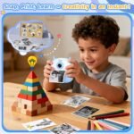 Kids Camera Instant Print, Birthday for Kids Age 3-12, Selfie Digital Camera with 1080P Video & 2.4" Screen, Toddler Camera for 4 5 6 7 8 9 Year Old Boys Girls(Blue) - Image 3
