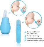Baby Grooming Kit, Infant Safety Care Set with Hair Brush Comb Nail Clipper Nasal Aspirator,Baby Essentials Kit for Newborn Girls Boys - Image 4