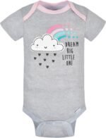 Gerber baby-girls 8-pack Short Sleeve Onesies Bodysuits - Image 4