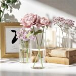 10 Pack Glass Cylinder Vase for Centerpieces, Clear Flower Glass Vases for Wedding Decorations, Hurricane Floating Candle, Holder for Table Centerpiece Wedding Home Décor - Image 7